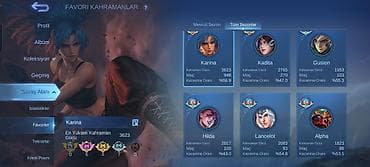 cd kart: Mobile Legends: Bang Bang oyun hesabı - Server/Region — 3