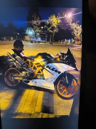 Lincoln: KTM RC 250. Azərbaycanda bir məndədir bu model. Vuruğu zədəsi — 6