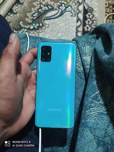 Samsung Galaxy A51, 64 GB, rəng - Mavi, İki sim kartlı