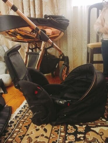 uşaq jiletkaları: Klassik gəzinti arabası, İşlənmiş, Cins: Qız, Yaş: 1-6 ay, Ünvandan götürmə — 10