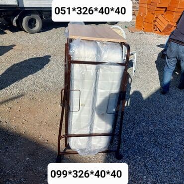 купить раскладушку в баку: Новый, Раскладушка с мочалкой — 12