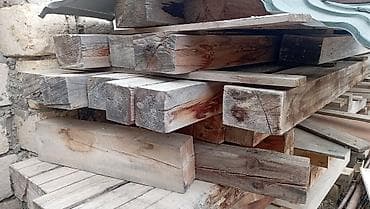 ikinci el perde: Taxta materialları – müxtəlif ölçülü lövhə və şalbanlar uzunluqlar — 5