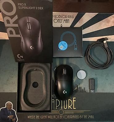 komputer korpus: Logitech Pro X Superlight 2 DEX Lightspeed 8 kHz. Топовая — 5