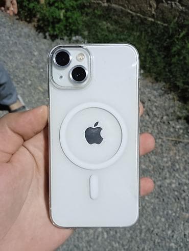 IPhone 13, 256 GB, Ağ, Zəmanət, Simsiz şarj, Face ID