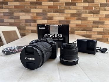 wifi extender: Canon EOS R50 + 24-105 RF lens + 18-45 RF lens — 4