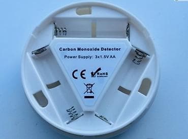 Dəm qazı sızınması bildiricisi/karbon monoksid (CO) LCD ekran (mavi — 3