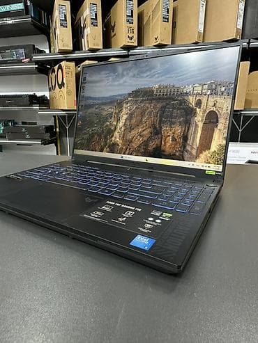 game notebook: ASUS TUF Gaming F16 Cpu: Core 5 210H SSD: 512 GB m2 Nvme RAM: 16 GB — 3