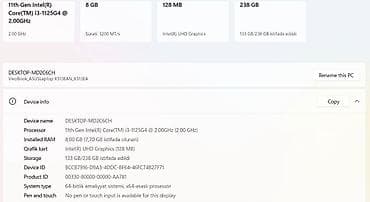 hdm: ASUS VivoBook noutbuku - Model: ASUS VivoBook (qara korpus) - Ekran — 6