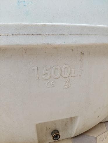 cetir satisi: Bak, Plastik, 1500 l l, İşlənmiş, Ödənişli çatdırılma — 2