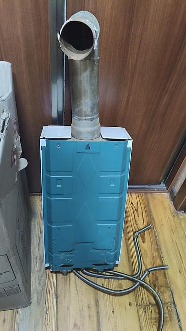 hamam ucun guzgu: Flame qazla işləyən axın tipli su qızdırıcısı – 32L - Marka/model — 2