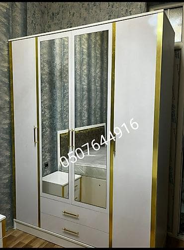 dolab yataq: Geyim şkafları – müxtəlif dizayn və ölçülərdə - 3 və 4 qapılı — 2