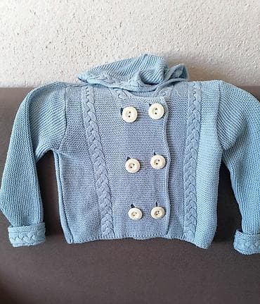 koyneyler: Рубашка детская на 5-6 лет, натуральный хлопок, тёмно-синего цвета — 9