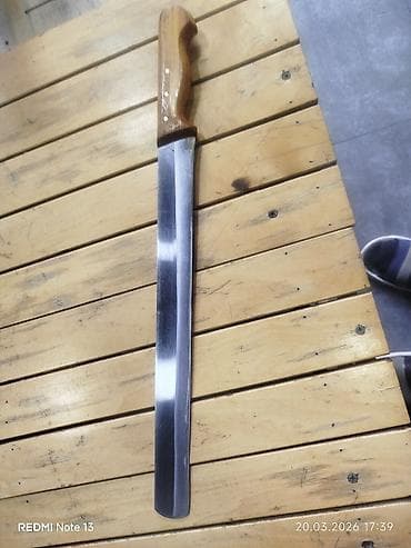 Uzun bıçaq – mətbəx və təsərrüfat işləri üçün - Uzun, düz bıçaq ucu