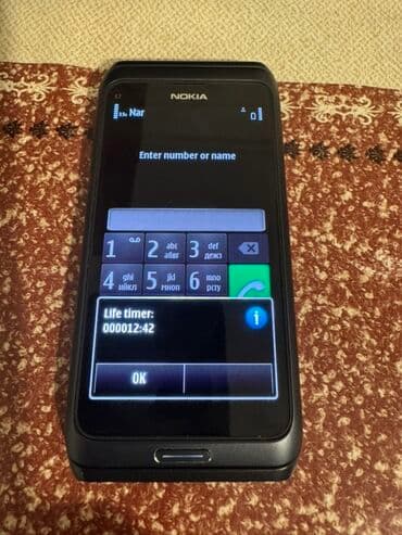 yison e7: Nokia E7, 16 GB, rəng - Boz, Sensor — 9
