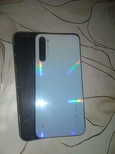 xiomi not 8: Xiaomi not 8 Redmi smartfon - Arxa tərəf: parlaq açıq mavi/qara — 2