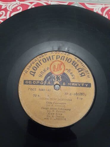 виниловые пластинки купить: Vinil val, 1970 il — 5