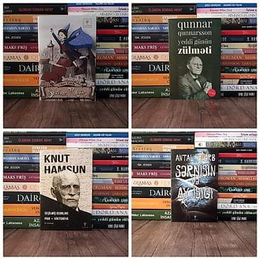 cingiz abdullayev kitablari: Satışda – müxtəlif janrlarda seçmə kitablar (ad və qiymətlər): 1 — 7