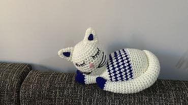 qiz ucun oyuncaqlar: Əl işləri – toxunma oyuncaqlar - Amigurumi texnikası ilə toxunmuş — 4