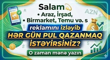 lalafoda iş elanları: Marketoloq tələb olunur, İstənilən yaş, Təcrübəsiz — 1