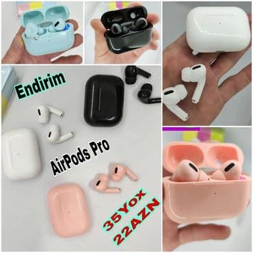airdots pro baku: Yeni Simsiz (Bluetooth) Qulaqcıqlar, Apple — 1