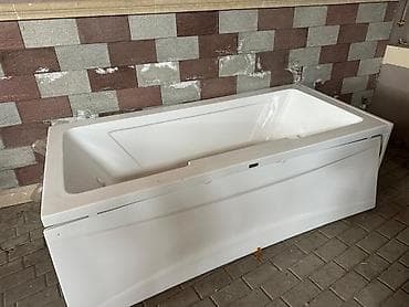 pəncə: Akrilik vanna – düzbucaqlı dizayn, ön panel ilə - Material: yüksək — 1