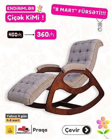 Yeni, Kreslo-kaçalka, Parça, Kredit var, Rayonlara çatdırılma — 7