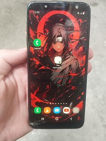 Samsung Galaxy J6, 32 GB, rəng - Qara, Barmaq izi