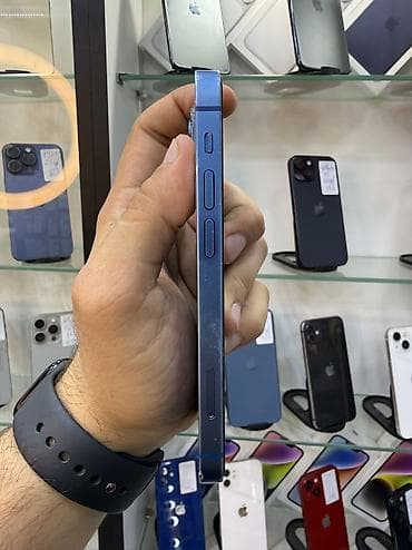 iphone 12 i: IPhone 13 mini, 128 GB, Göy, Zəmanət, Kredit, Simsiz şarj — 5