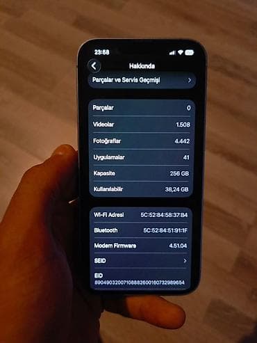 su krant: IPhone 14, 256 GB, Mavi — 6
