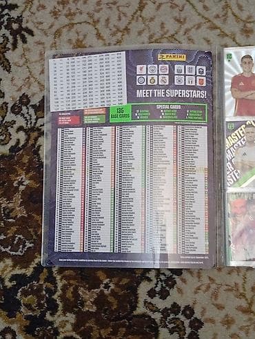 Panini-nin orijinal TOP CLASS kartları albom garışıq satılır albomun — 3