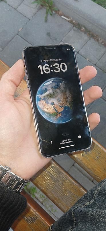 iphone x ikinci əl: IPhone X, 256 GB, Black Titanium, Zəmanət — 4