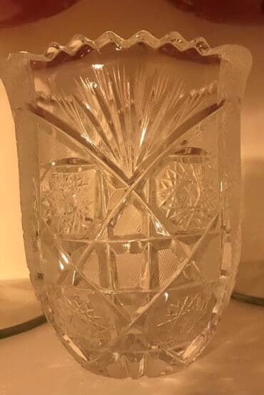 neman xrustal: Temiz xrustal qedimi qablar — 2