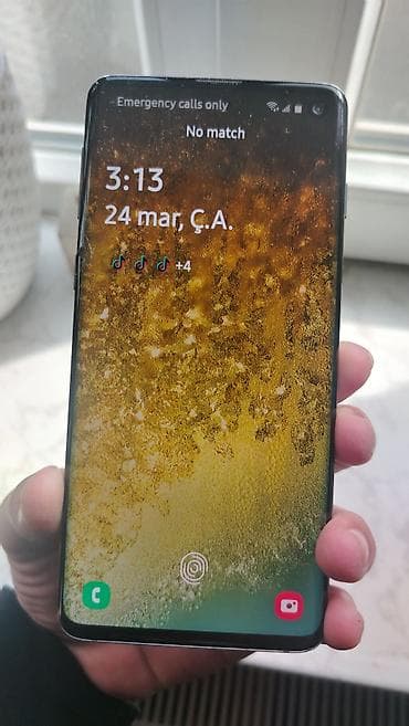 samsun s10: Samsung Galaxy S10, 128 GB, rəng - Qara, Qırıq — 2