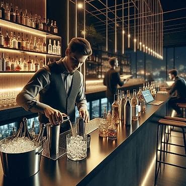 Ofisiant tələb olunur, Pivə barı, Həftəlik ödəniş, İstənilən yaş, 1-2 illik təcrübə