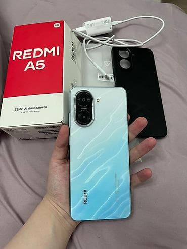telefon satiwi: Redmi A5 Ocean Blue pula ehtiyac var deyə satıram təzə alınıb — 3