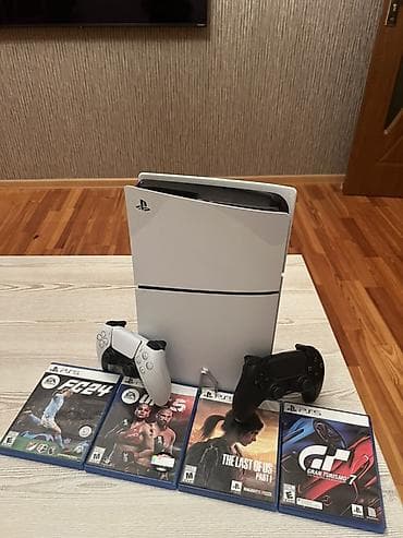 ps5 diskləri: Məhsul: PlayStation 5 konsolu (diskli versiya) + 2 ədəd DualSense — 1