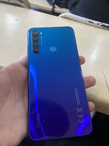 Redmi Note 8, 64 GB, rəng - Mavi, Barmaq izi