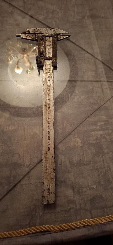 Ручные механические инструменты: Metall kaliper (şurfli ştangensirkul) - Material: tamamilə metal — 1