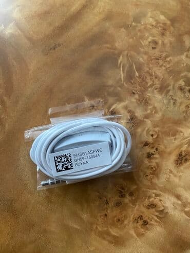 Yeni Simli Qulaqcıqlar, Samsung, rəng - Ağ — 2