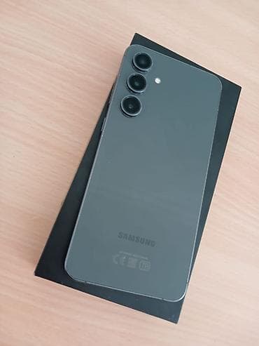 telefin: Samsung Galaxy S24 FE, 128 GB, rəng - Boz, Barmaq izi — 1