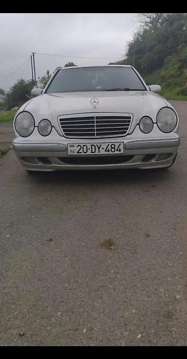 Продажа авто: Mercedes-Benz E-Class sedan (E200 Kompressor emblemli), gümüşü rəng — 10