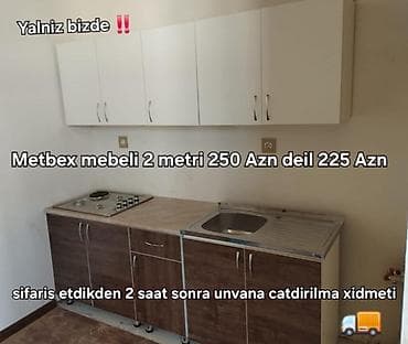 90: &Sara Hal hazirda metbex mebellerimiz endirimle 270 azn deil cemi — 7