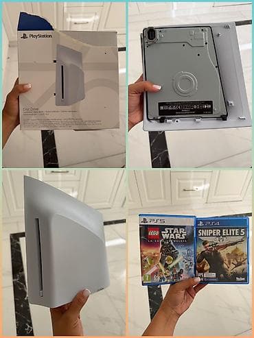 mafia ps5: Satılır 230 azn satilir‼️PS5 Disk Reader (Diskovod) PS5 üçün orijinal — 1