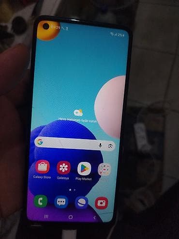 galaxy s8 tablet: Samsung Galaxy A21S, 32 GB, rəng - Mavi, İki sim kartlı — 3