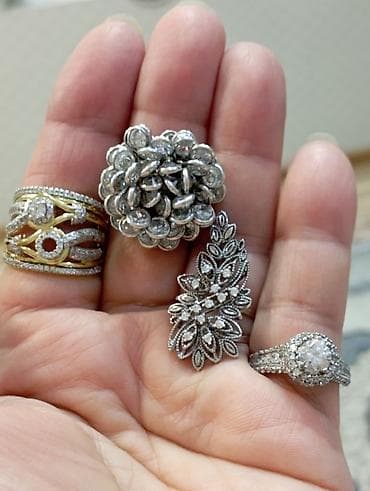 Dəstə daxildir: Üzük, Ağ qızıl