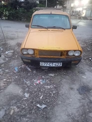 ce klas: Renault 12 Break, sarı rəngdə, universal kuzov. Xüsusiyyətlər: - — 1