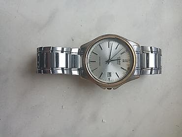 elktron saat: Qol saatı, Casio, rəng - Gümüşü — 1