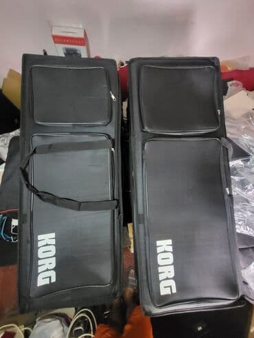 синтезатор купить: Korg klaviatura daşımaq üçün nəzərdə tutulmuş bu qara rəngli çanta — 12