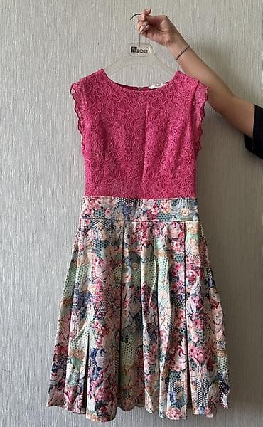 Qadın geyimi – iki hissəli görünüşlü şifon/dantel don; Xüsusi dizaynla