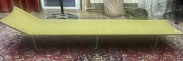 Lejankalar, şezlonqlar: Yığılabilən sahə çarpayısı (kamp çarpayısı) - Material: qalın parça — 4